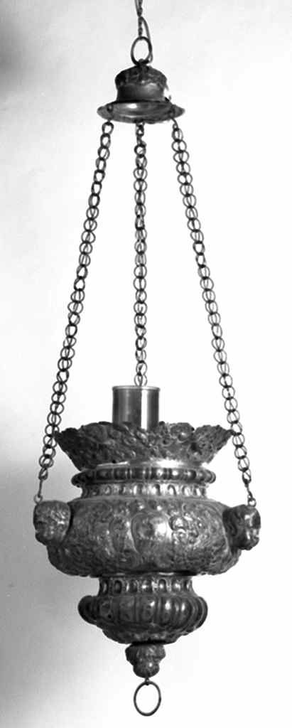 lampada pensile - bottega toscana (sec. XVII)