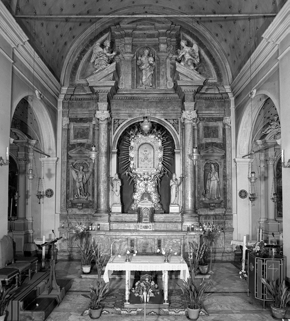 altare maggiore - bottega toscana (sec. XVII)