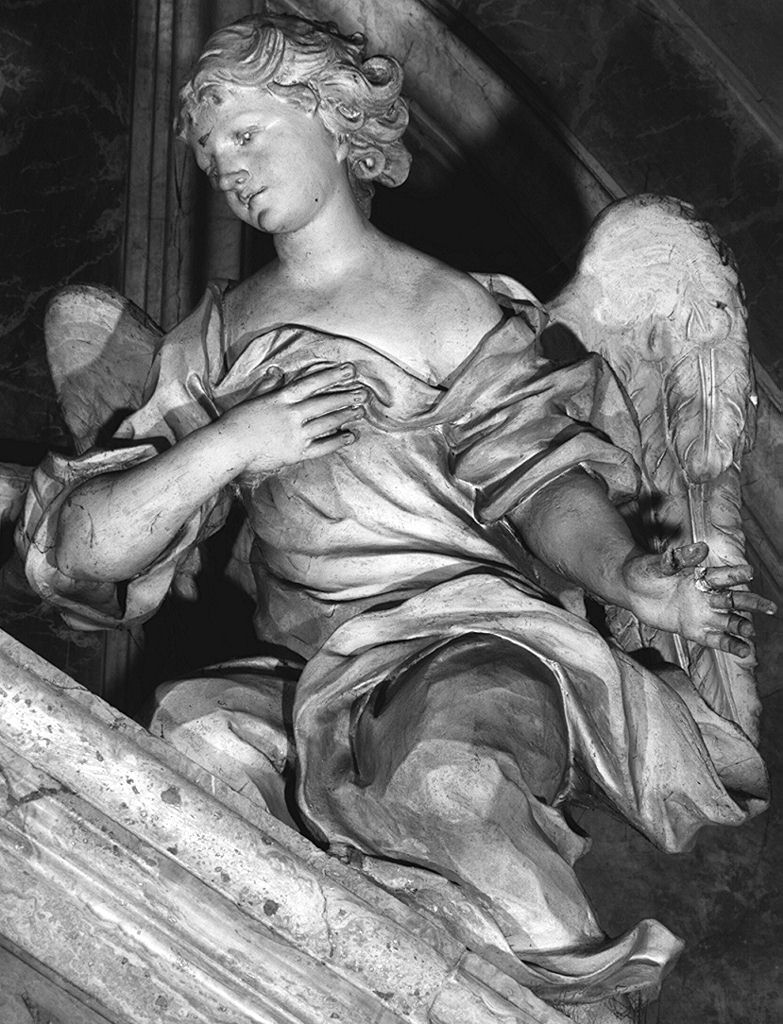angelo (scultura, serie) di Cremona Giovanni Pietro (sec. XVIII)