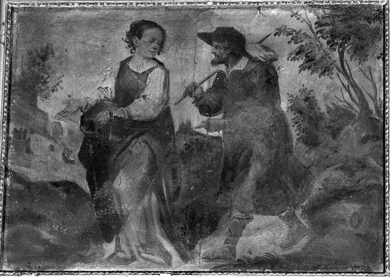 Maria Vergine sulla via di Giuda (dipinto) - ambito senese (primo quarto sec. XVII)