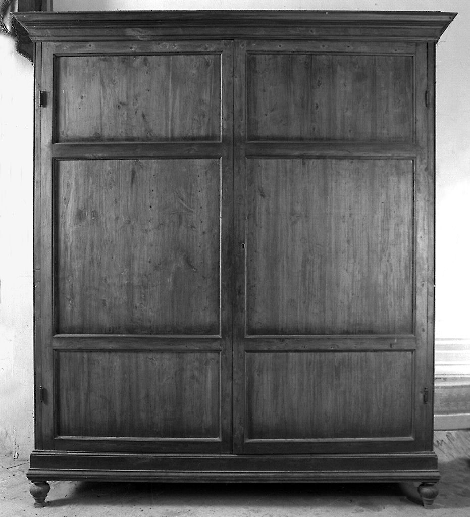 armadio - bottega toscana (seconda metà sec. XIX)
