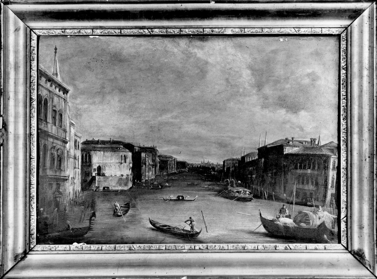 veduta del Canal Grande di Venezia (dipinto) - ambito italiano (primo quarto sec. XIX)