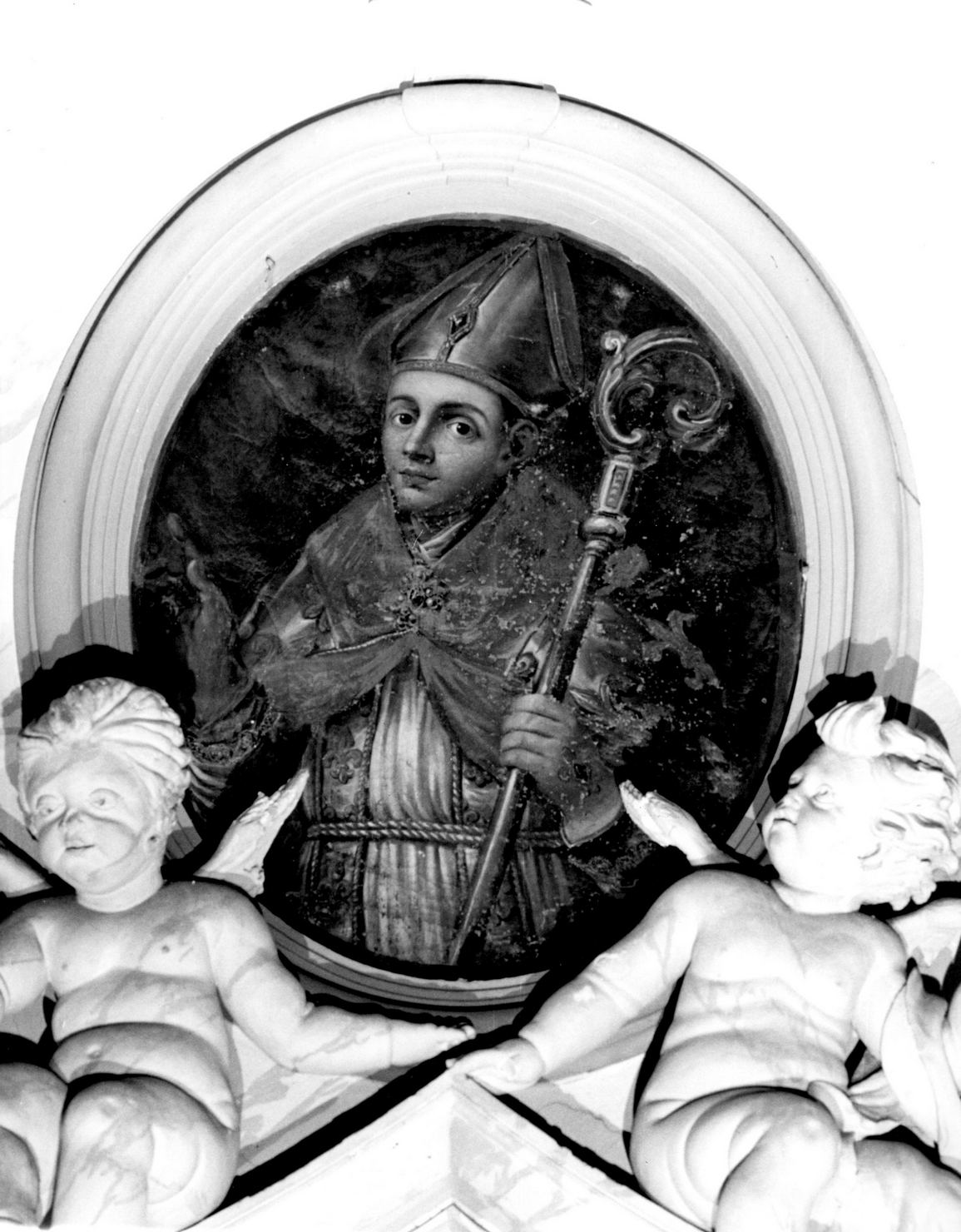 San Ludovico di Tolosa (dipinto, elemento d'insieme) - ambito italiano (secc. XVII/ XVIII)