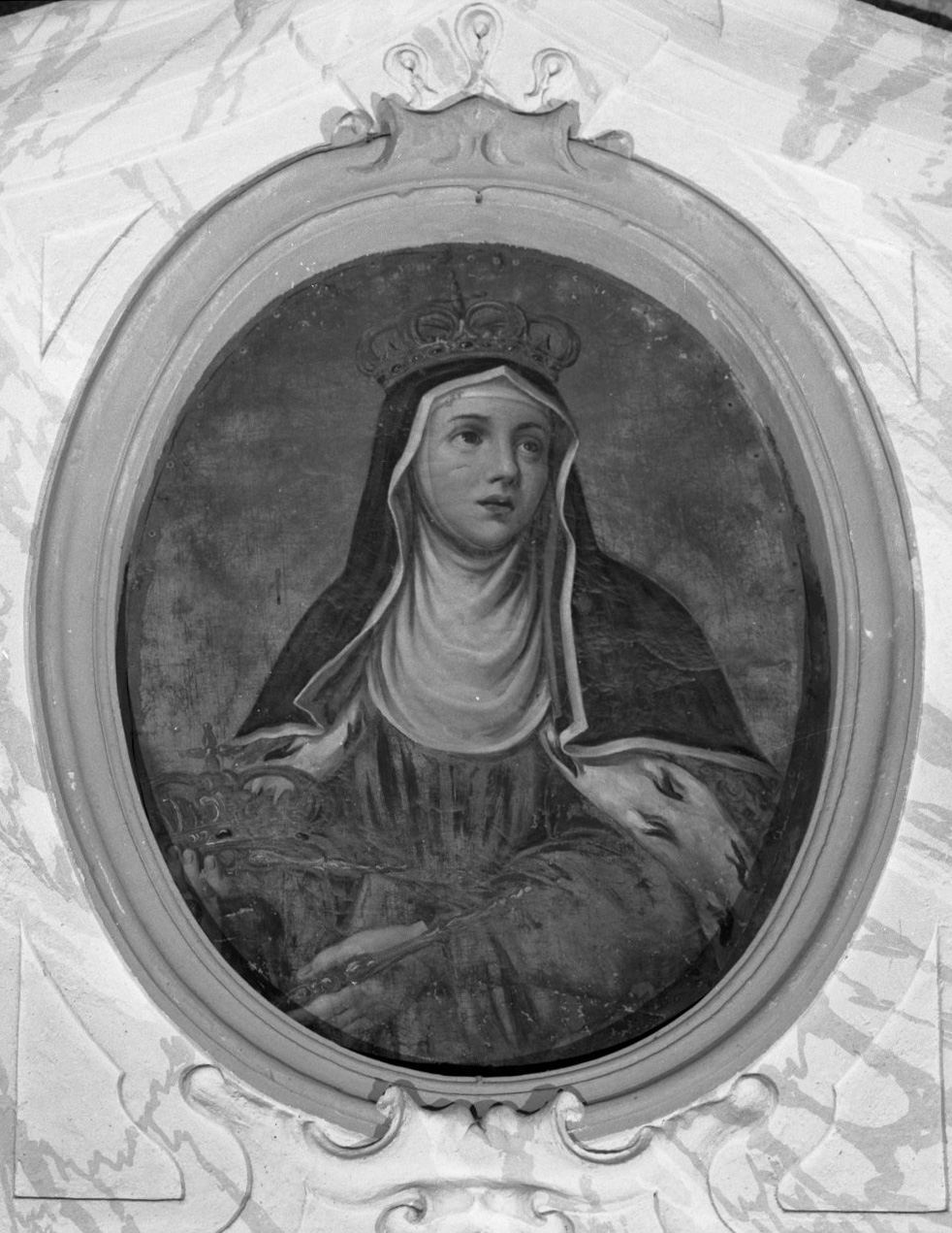 Santa Elisabetta d'Ungheria (dipinto, elemento d'insieme) - ambito italiano (secc. XVII/ XVIII)