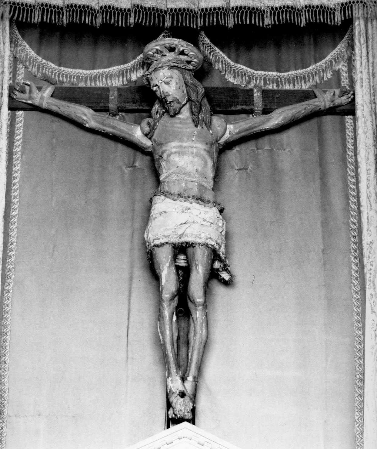 Cristo crocifisso (croce processionale) - ambito fiorentino (sec. XIV)