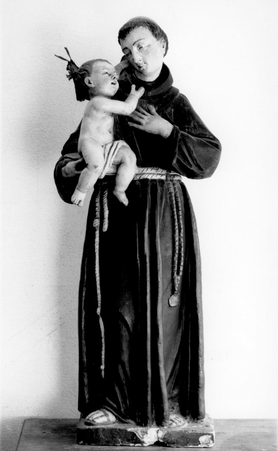 Sant'Antonio da Padova (statua) - bottega toscana (fine/inizio secc. XVII/ XVIII)