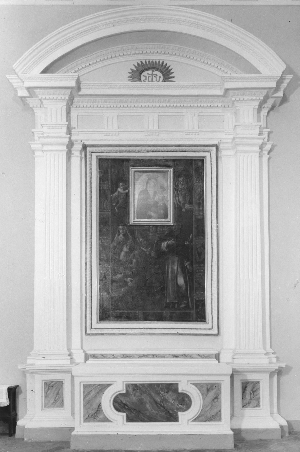 altare - bottega senese (terzo quarto sec. XVII)