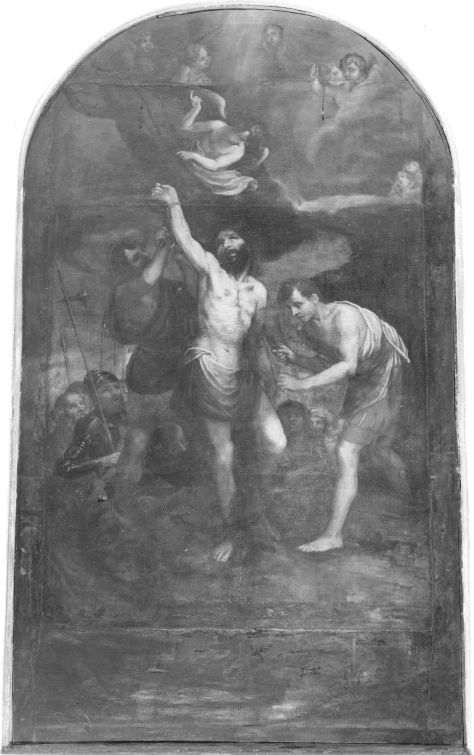martirio di San Bartolomeo (dipinto) di Petrazzi Astolfo (sec. XVII)
