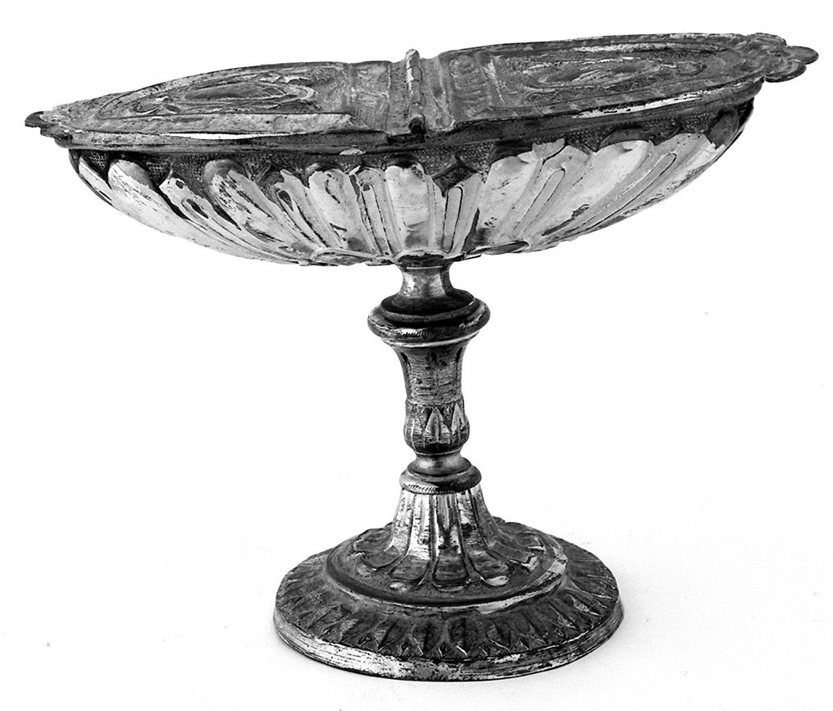 navicella portaincenso - bottega toscana (sec. XIX)