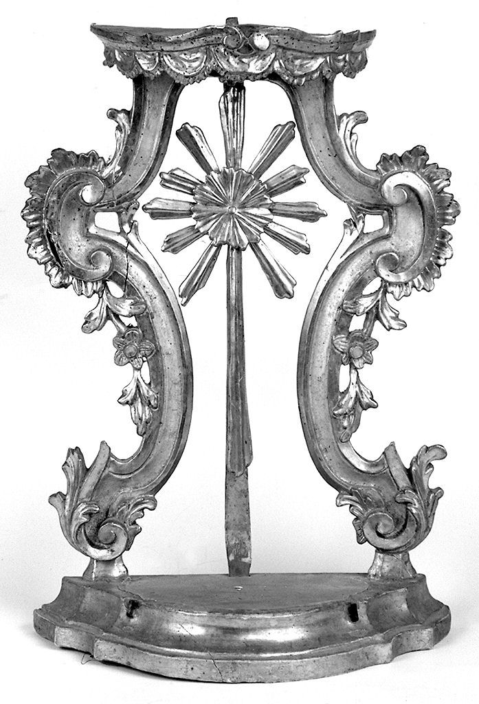 tronetto per esposizione eucaristica - bottega toscana (prima metà sec. XIX)