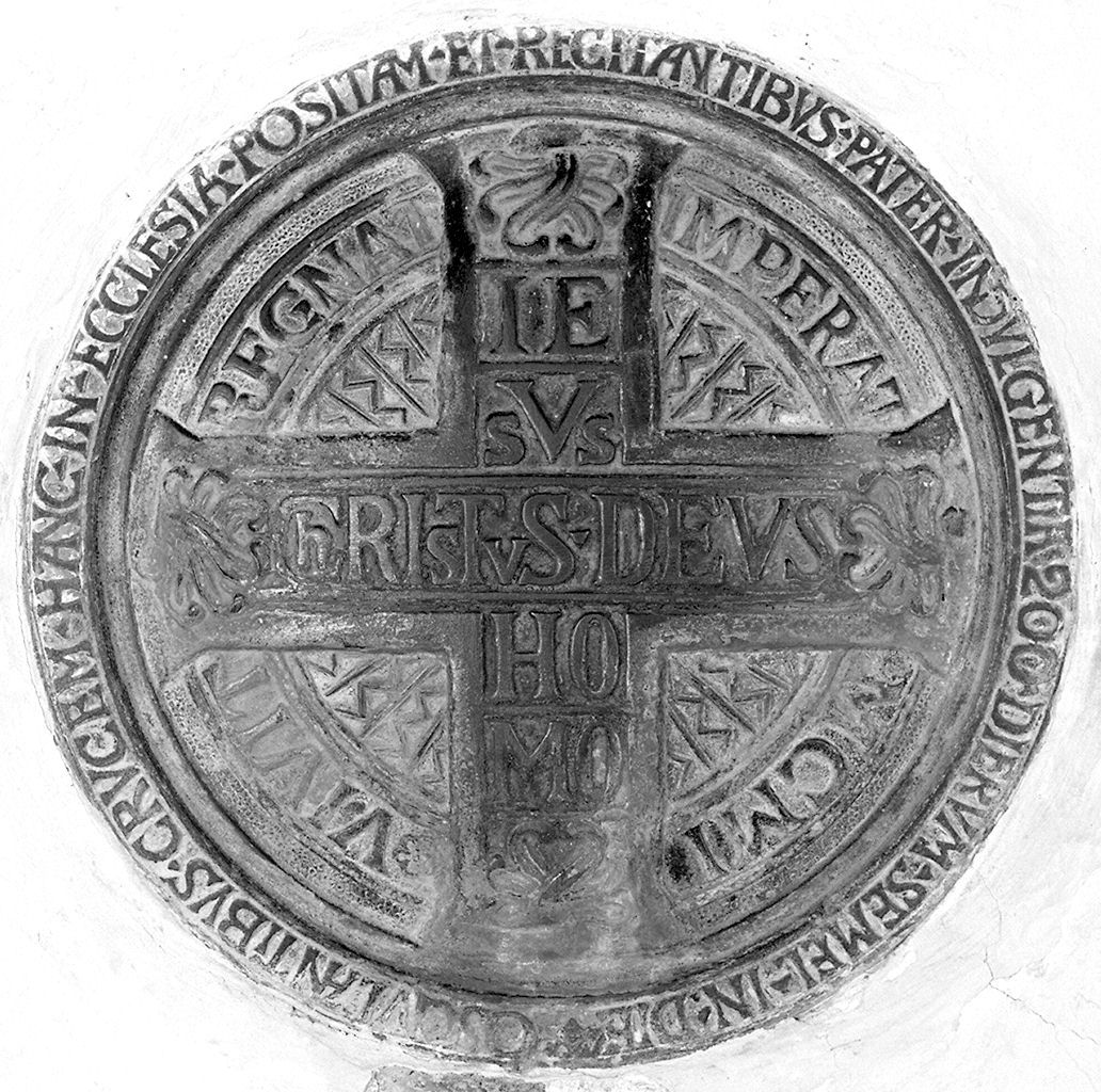 targa devozionale - bottega italiana (sec. XX)