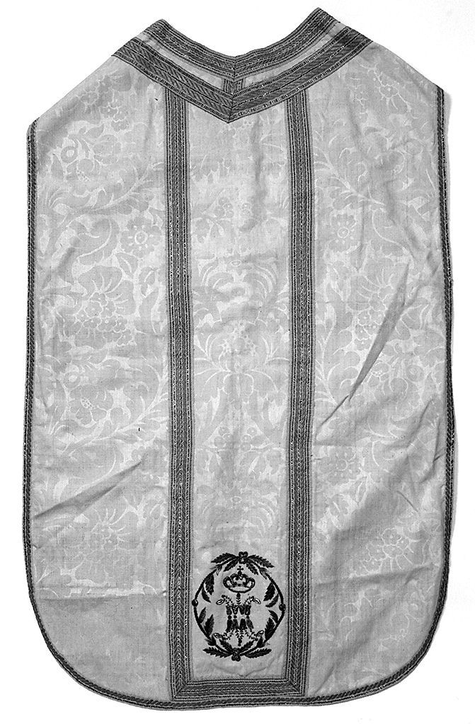 motivi decorativi vegetali (pianeta, elemento d'insieme) - manifattura italiana (seconda metà sec. XIX)