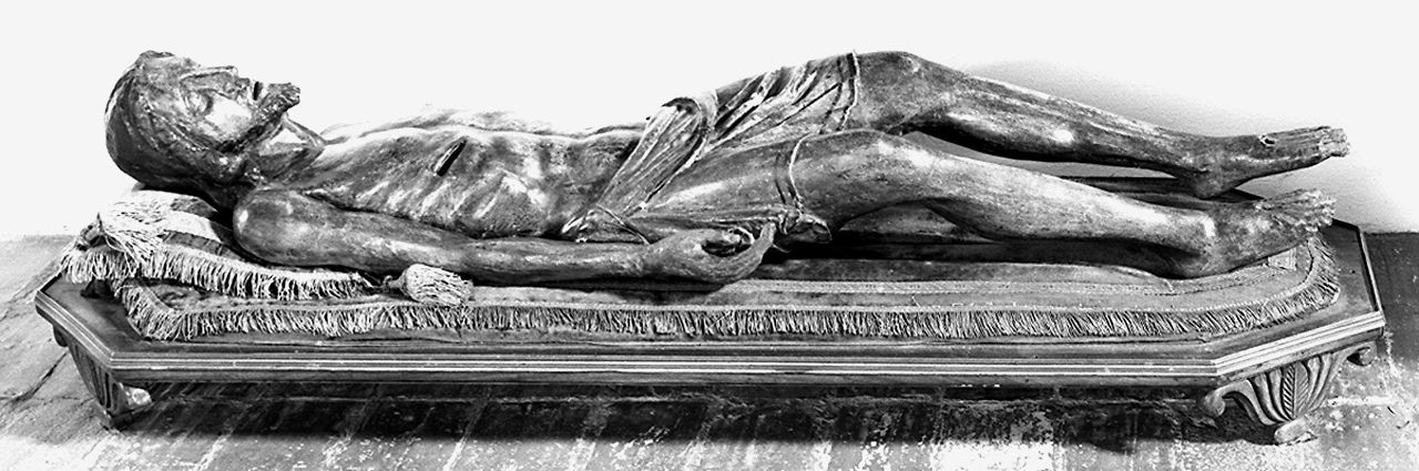 Cristo morto (statua) - ambito fiorentino (prima metà sec. XVI)