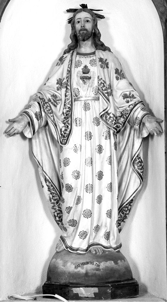 Cristo redentore benedicente (statua) - bottega italiana (prima metà sec. XX)