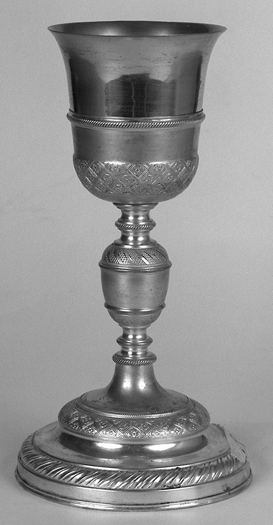 calice - bottega italiana (primo quarto sec. XX)