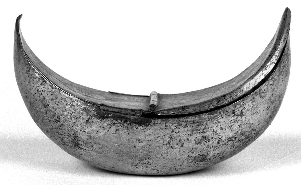 navicella portaincenso, frammento - bottega toscana (sec. XIX)