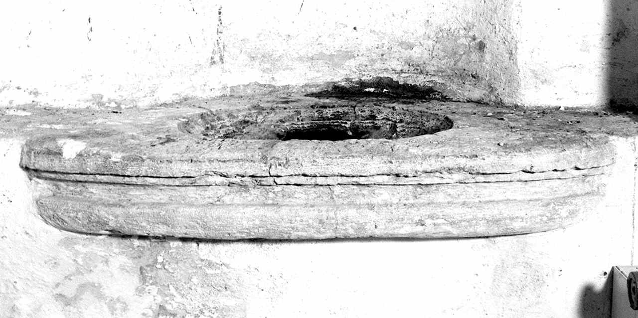 lavabo da sacrestia - manifattura toscana (fine sec. XVII)