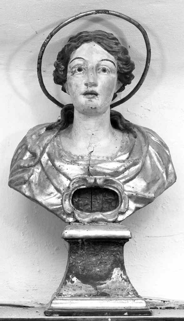 Santa (reliquiario - a busto) - bottega toscana (sec. XVII)