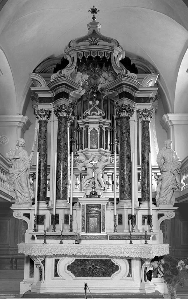 altare maggiore di Cremona Giovanni Pietro (e aiuti), Mazzuoli Bartolomeo (sec. XVIII)