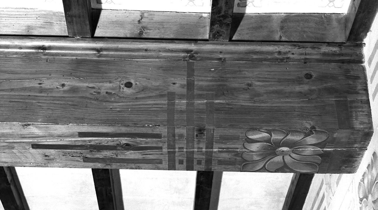 motivi decorativi vegetali stilizzati (soffitto dipinto, complesso decorativo) - ambito fiorentino (sec. XX)