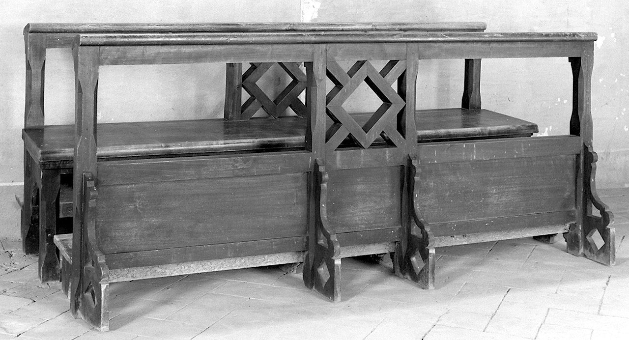 panca, serie di Bellini Egisto (sec. XX)