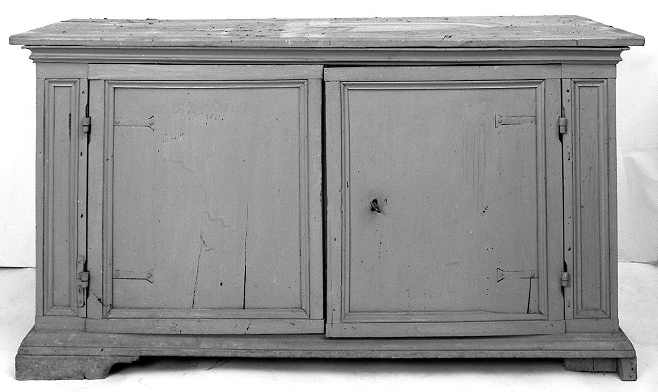 credenza - bottega toscana (secc. XVIII/ XIX)