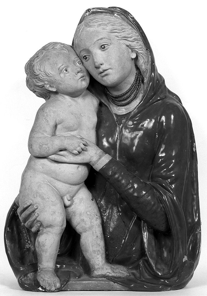 Madonna con Bambino (rilievo) di Di Michele Buglioni Santi (primo quarto sec. XVI)