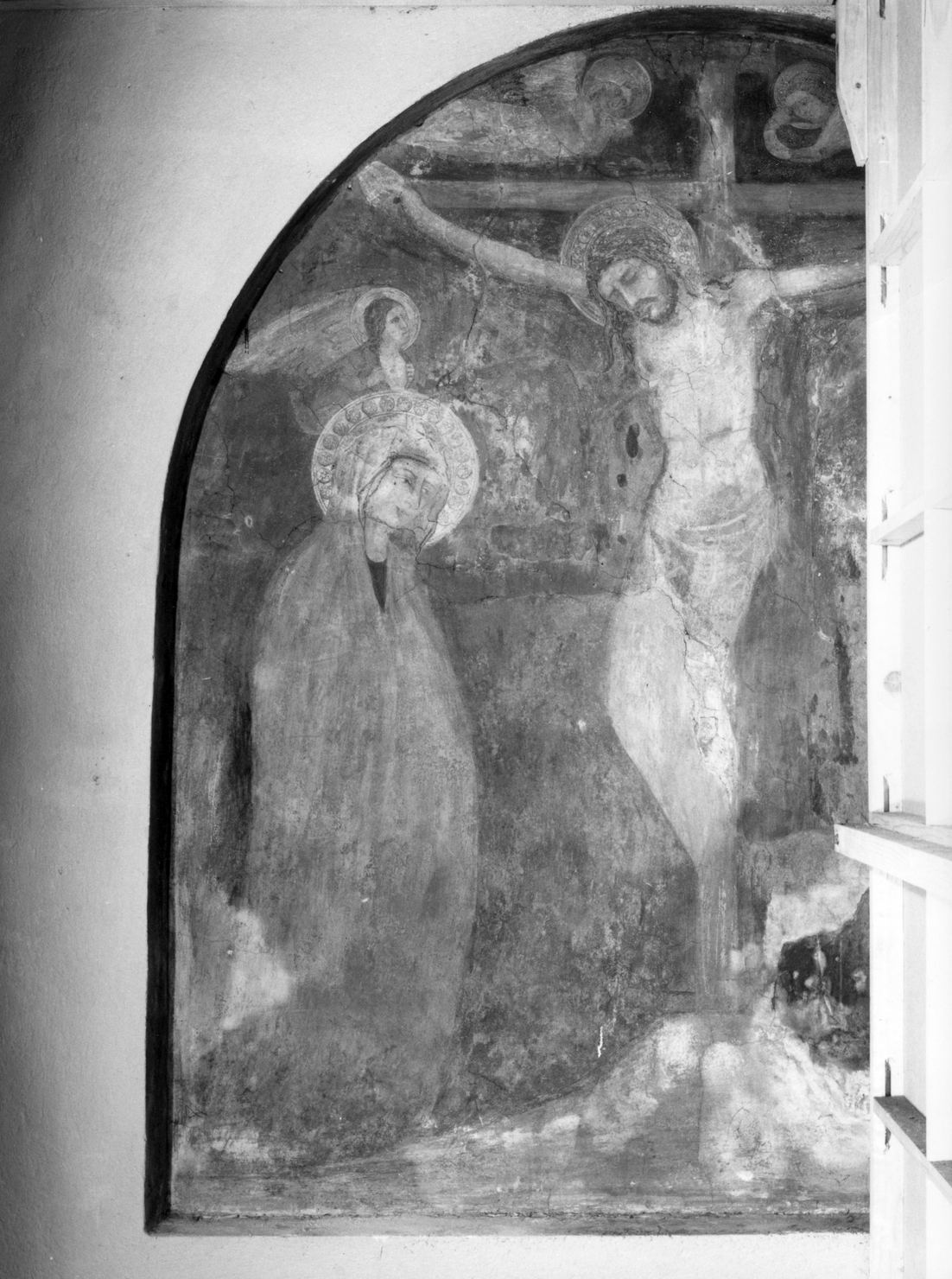 crocifissione (dipinto, elemento d'insieme) di Niccolò di Segna di Bonaventura (secondo quarto sec. XIV)