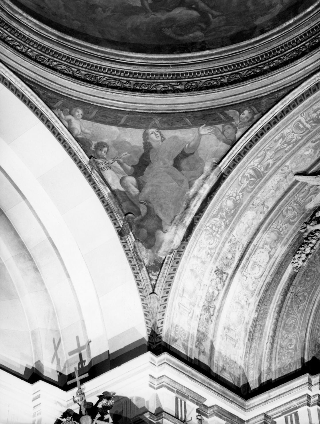 San Giovanni Evangelista (dipinto, elemento d'insieme) di Mazzuoli Annibale (ultimo quarto sec. XVII)