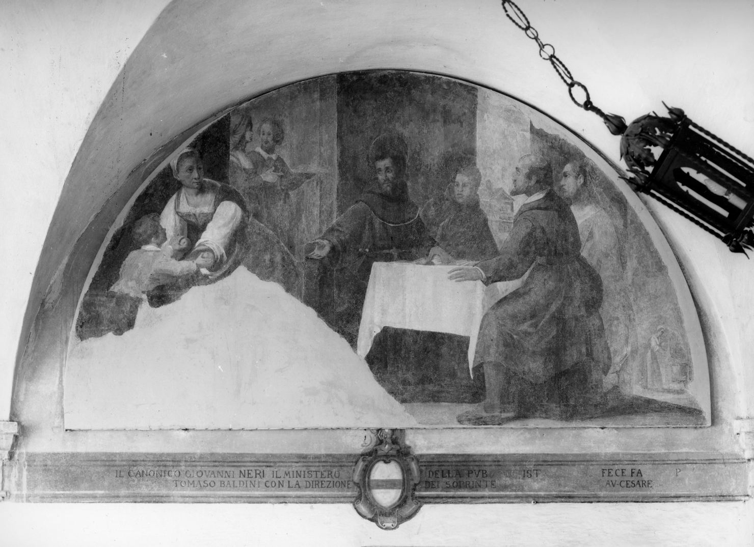 miracolo di San Francesco d'Assisi (dipinto, ciclo) di Ferrucci Nicodemo (attribuito) (sec. XVII)