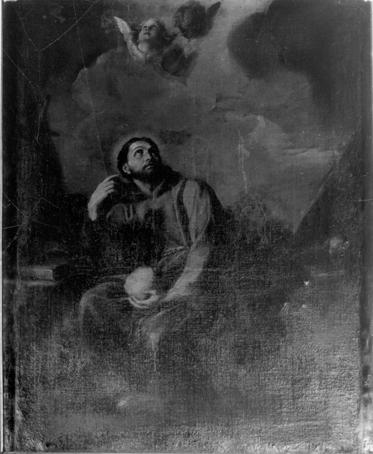 San Francesco d'Assisi (dipinto) - ambito senese (metà sec. XVII)