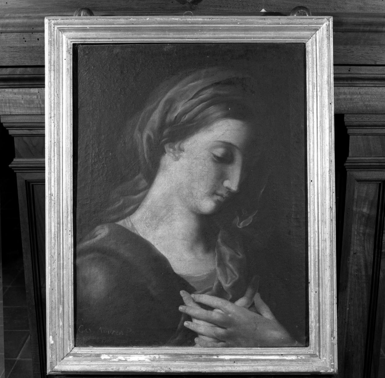 Madonna orante (dipinto) - ambito senese (secc. XVIII/ XIX)