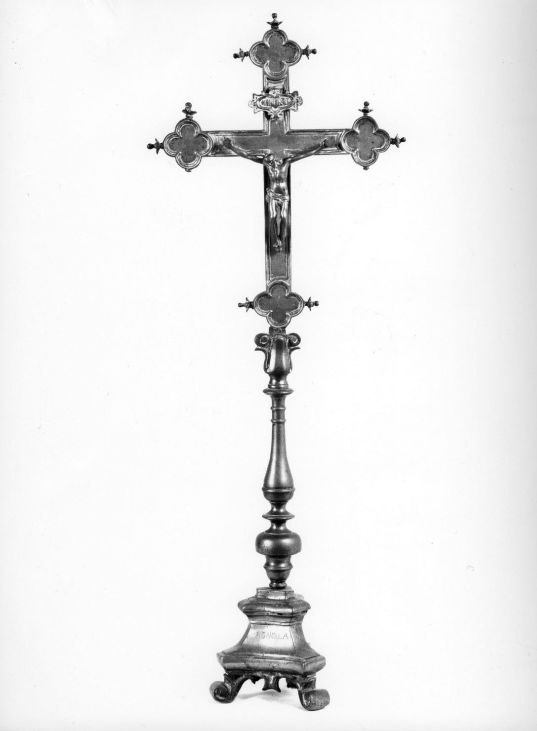 Cristo crocifisso (croce d'altare) - bottega toscana (sec. XVII)