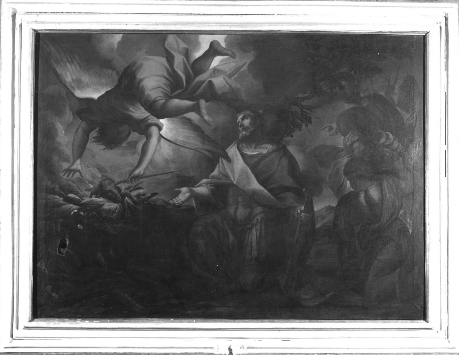 sacrificio di Isacco (dipinto, elemento d'insieme) di Nasini Giuseppe Nicola (ultimo quarto sec. XVII)