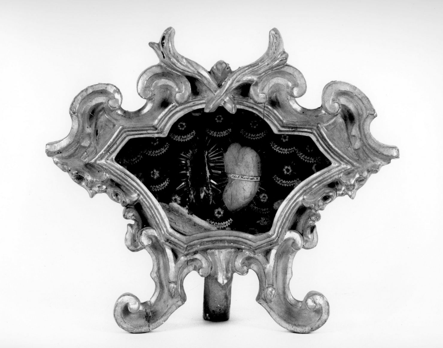 reliquiario - a tabella - bottega italiana (seconda metà sec. XVIII)