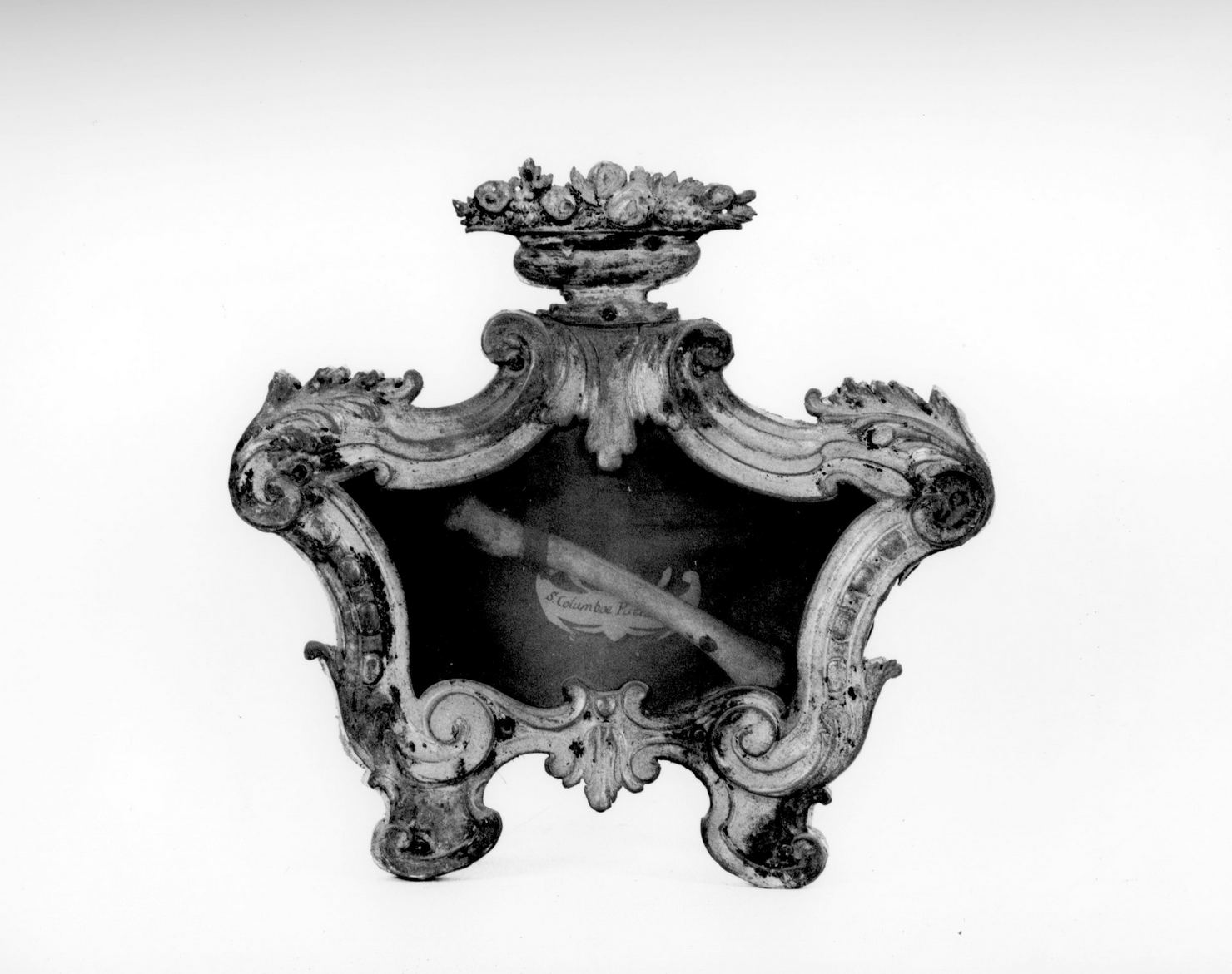 reliquiario - a tabella, serie - bottega italiana (secc. XVIII/ XIX)