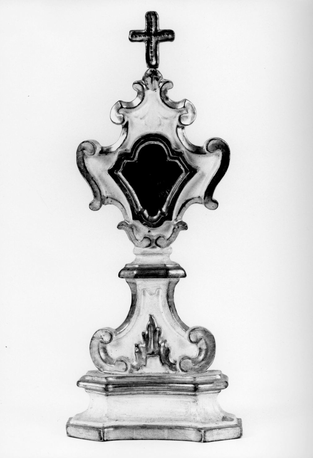 reliquiario - a ostensorio - bottega italiana (seconda metà sec. XVIII)