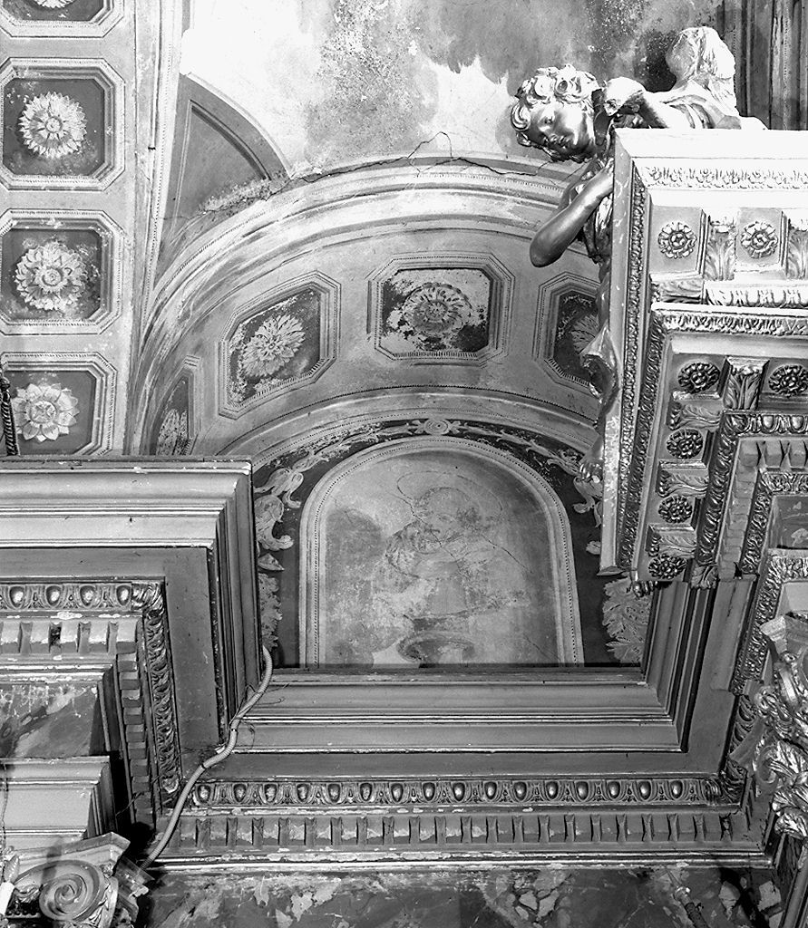 busto di San Bernardino da Siena (dipinto) di Maffei Cesare (sec. XIX)