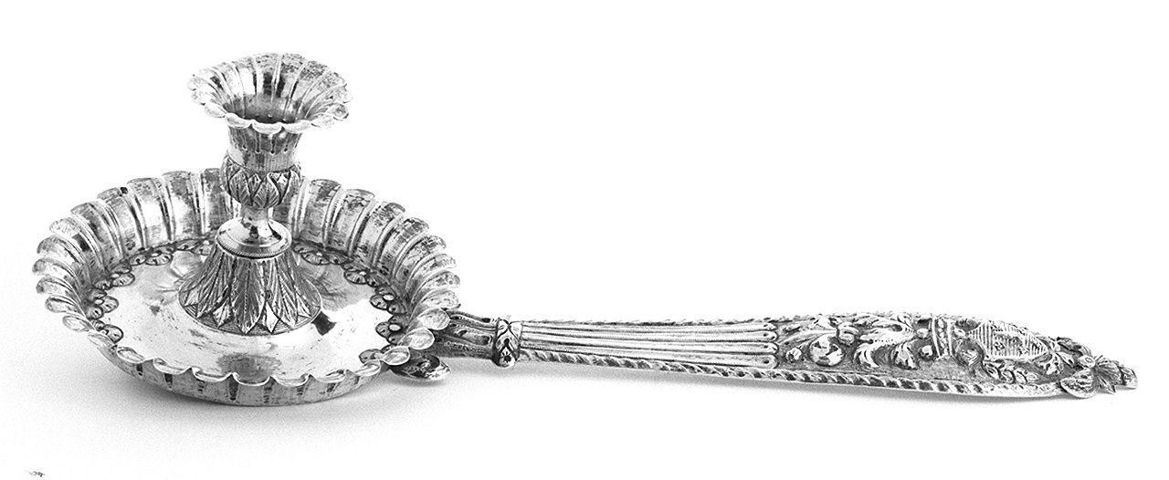 stemma gentilizio della famiglia del Taia (palmatoria, serie) - bottega senese (sec. XIX)