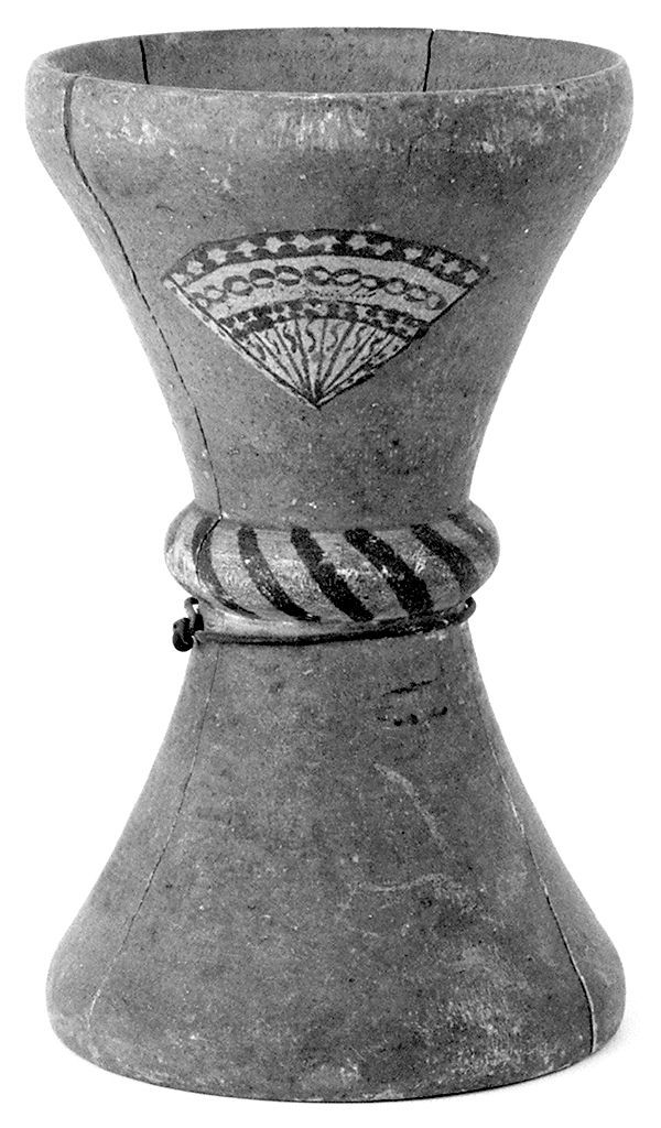 stemma della Società del Ventaglio (bussolotto per votazioni) - bottega senese (secc. XIX/ XX)