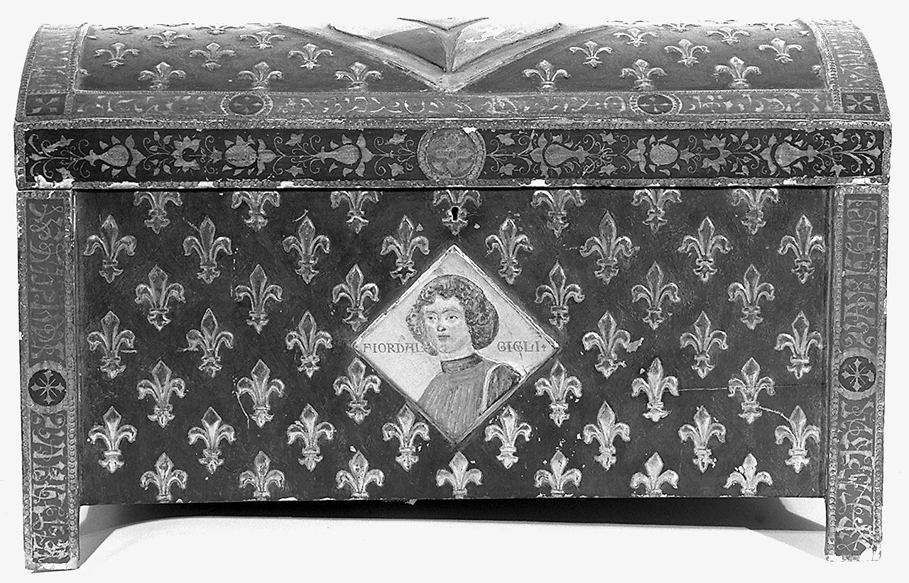 cofanetto - ambito senese (sec. XX)