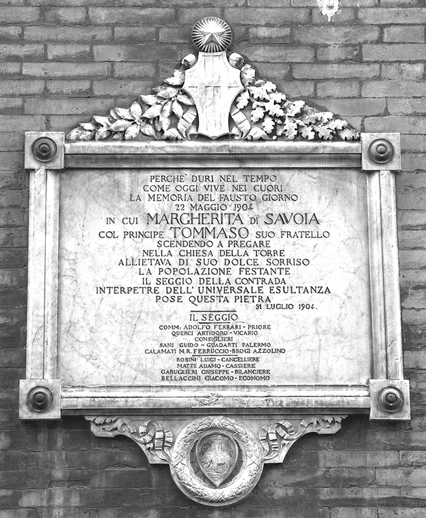 stemmi (lapide) - bottega senese (sec. XX)