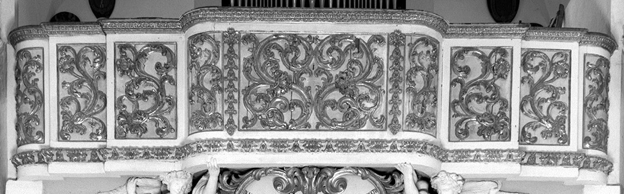 motivi decorativi (cantoria) di Mazzuoli Giovanni Antonio, Montini Pietro (sec. XVIII)