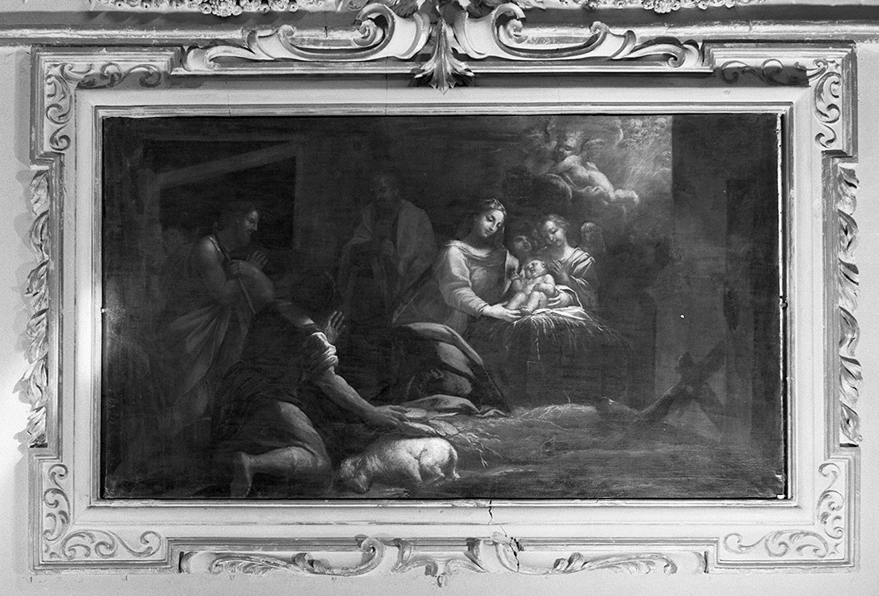 adorazione dei pastori (dipinto) di Mazzuoli Annibale (primo quarto sec. XVIII)