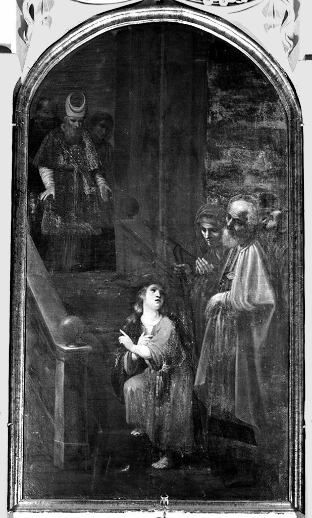 presentazione di Maria Vergine al tempio (dipinto) di Petrazzi Astolfo (sec. XVII)