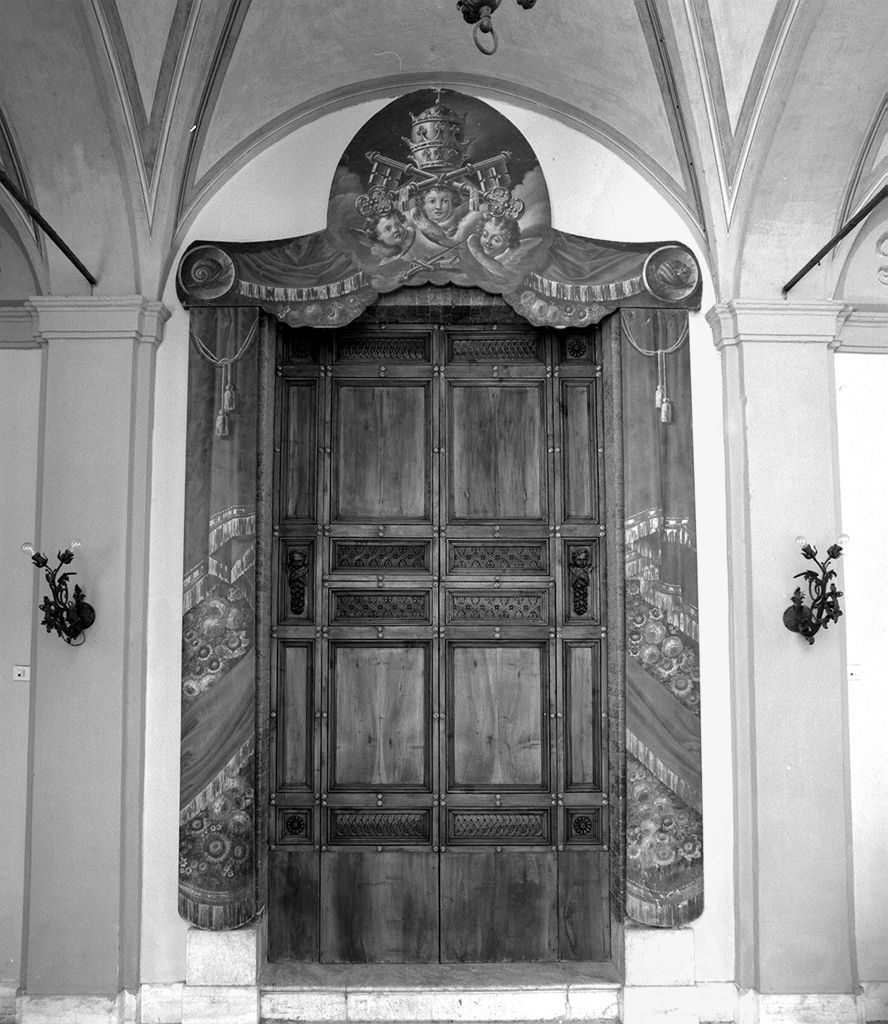 sovrapporta - ambito senese (sec. XIX)