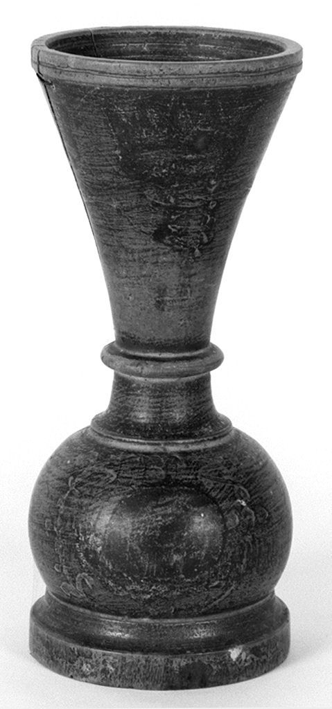 corona (bussolotto per votazioni) - bottega senese (sec. XIX)