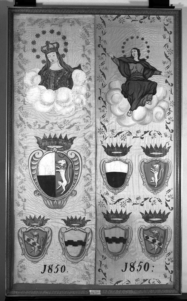 Madonna di Provenzano (palio) - ambito senese (sec. XIX)