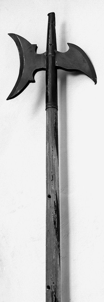 alabarda - bottega senese (prima metà sec. XX)