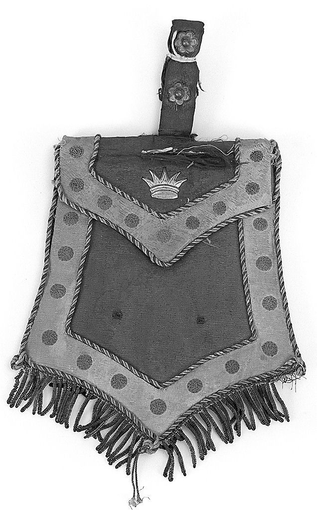 borsa, elemento d'insieme - manifattura senese (sec. XX)